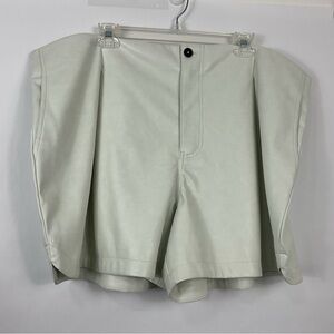 Avec Les Filles Faux Ever Leather Shorts Size 2X